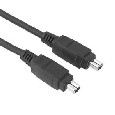 Cable IEEE 1394 AV Male Plug 4-pin - 4-pin